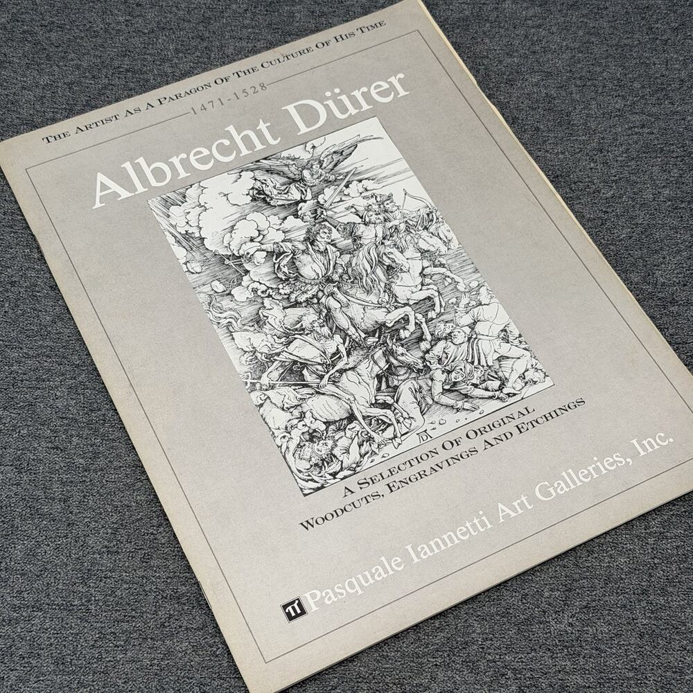 VTG 1985 Albrecht Durer A Selection of Original Woodcuts Engravings and Etchings